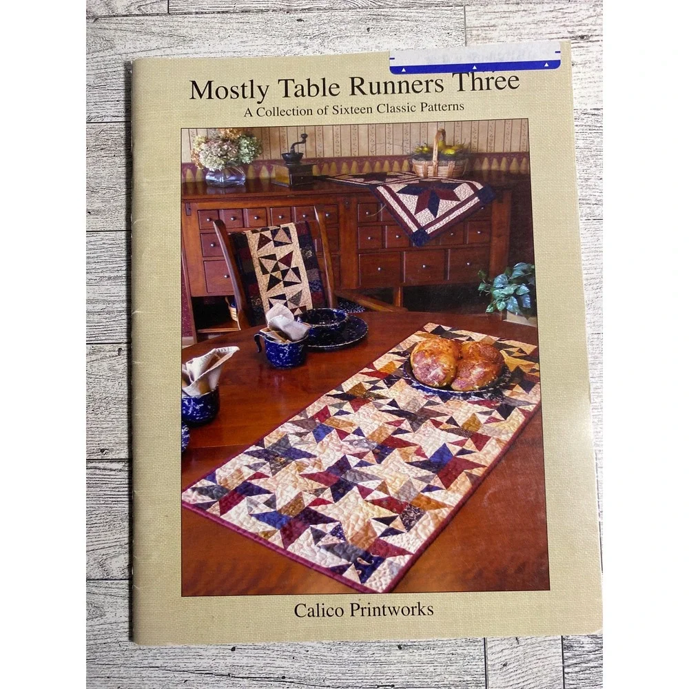 Mostly Table Runners Three Jane Wnuk Linda Green 2006 Quilting Patterns Book
